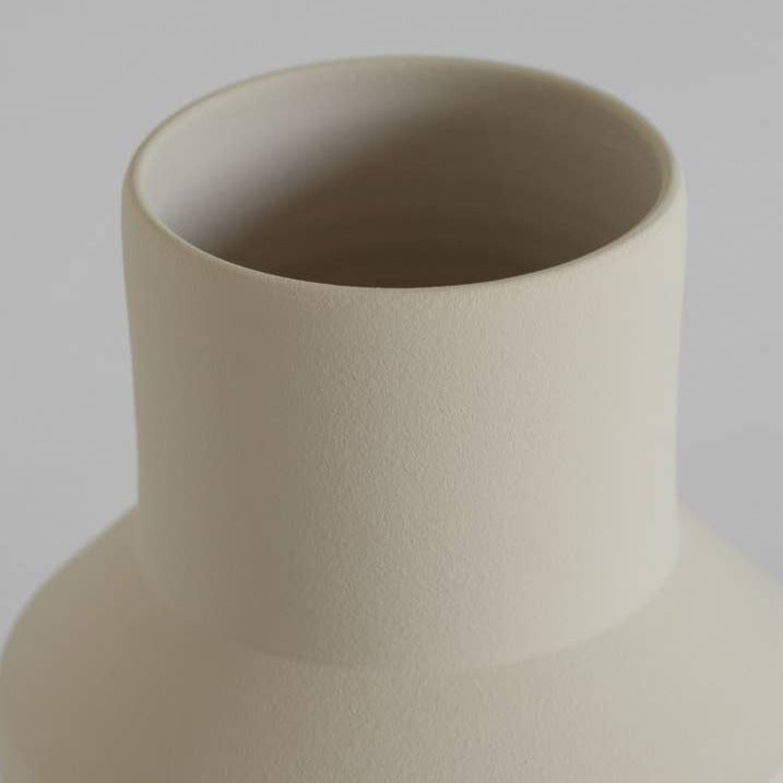 Large Handmade Ceramic Vase - Sand