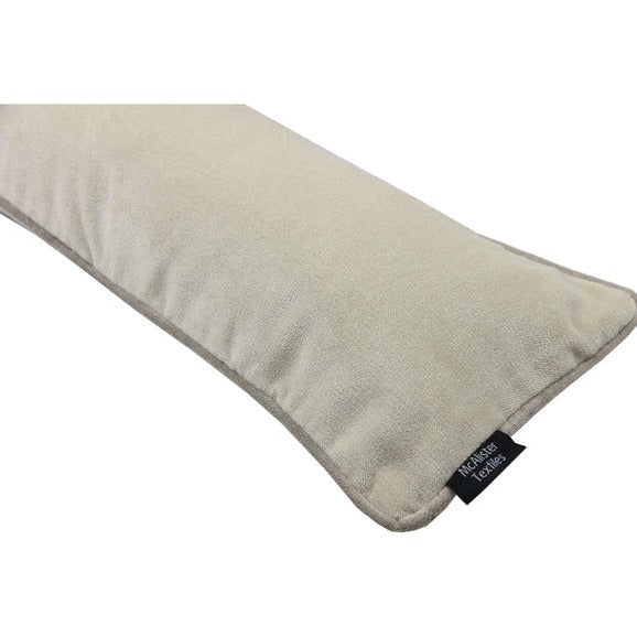 Matt Velvet Draught Excluder - Champagne Gold