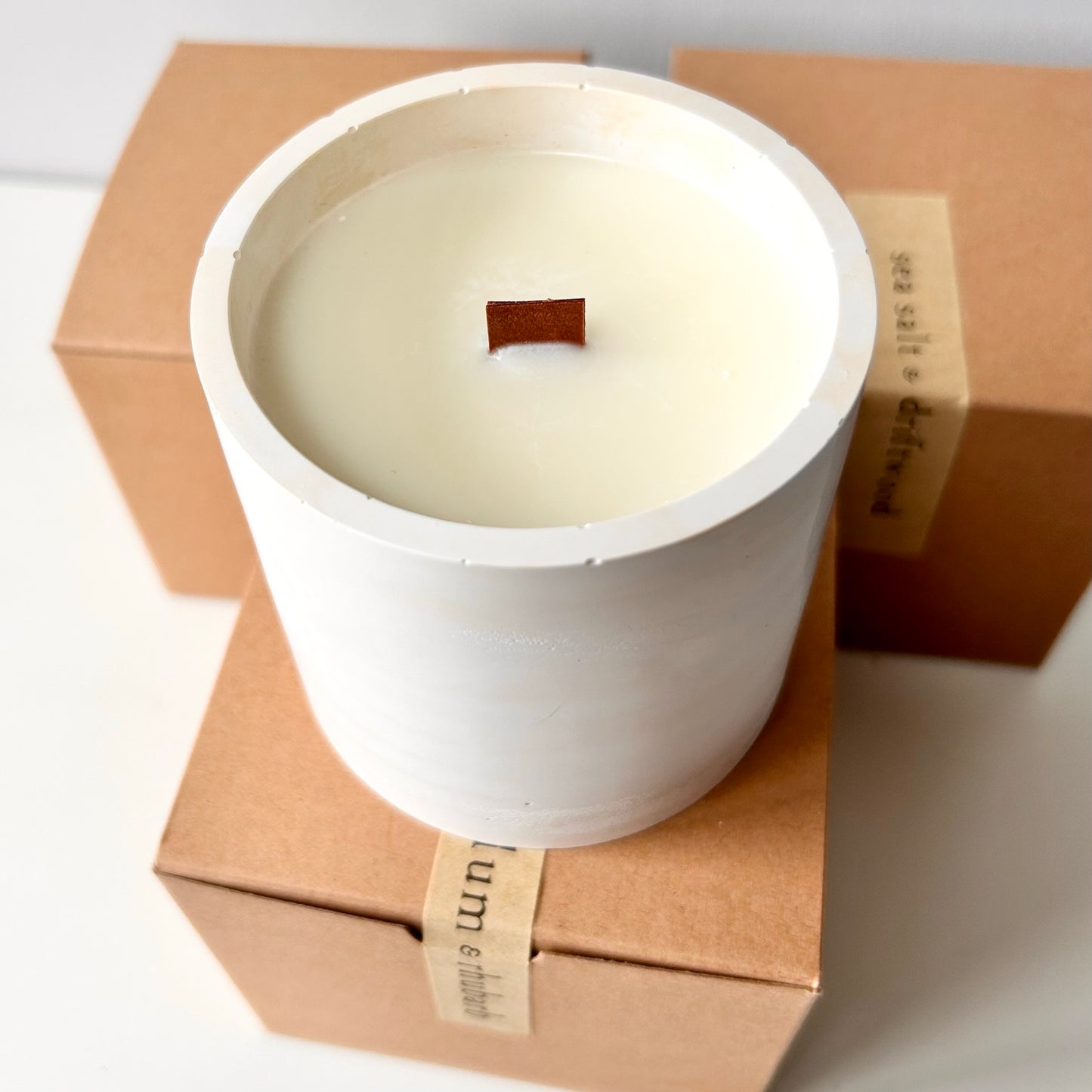 Soy Wax Candle - Sea Salt & Driftwood