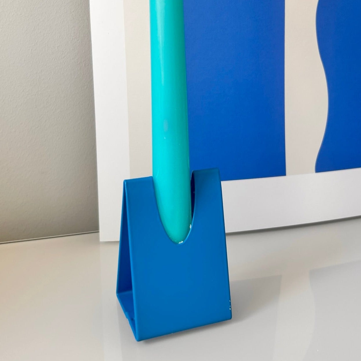 Candlestick Holder - Blue