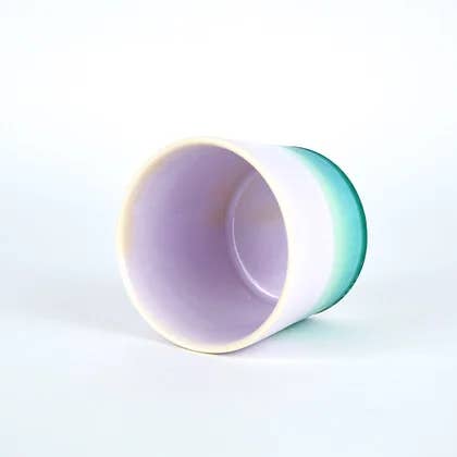 Small Planter Pot - Purple / Turquoise